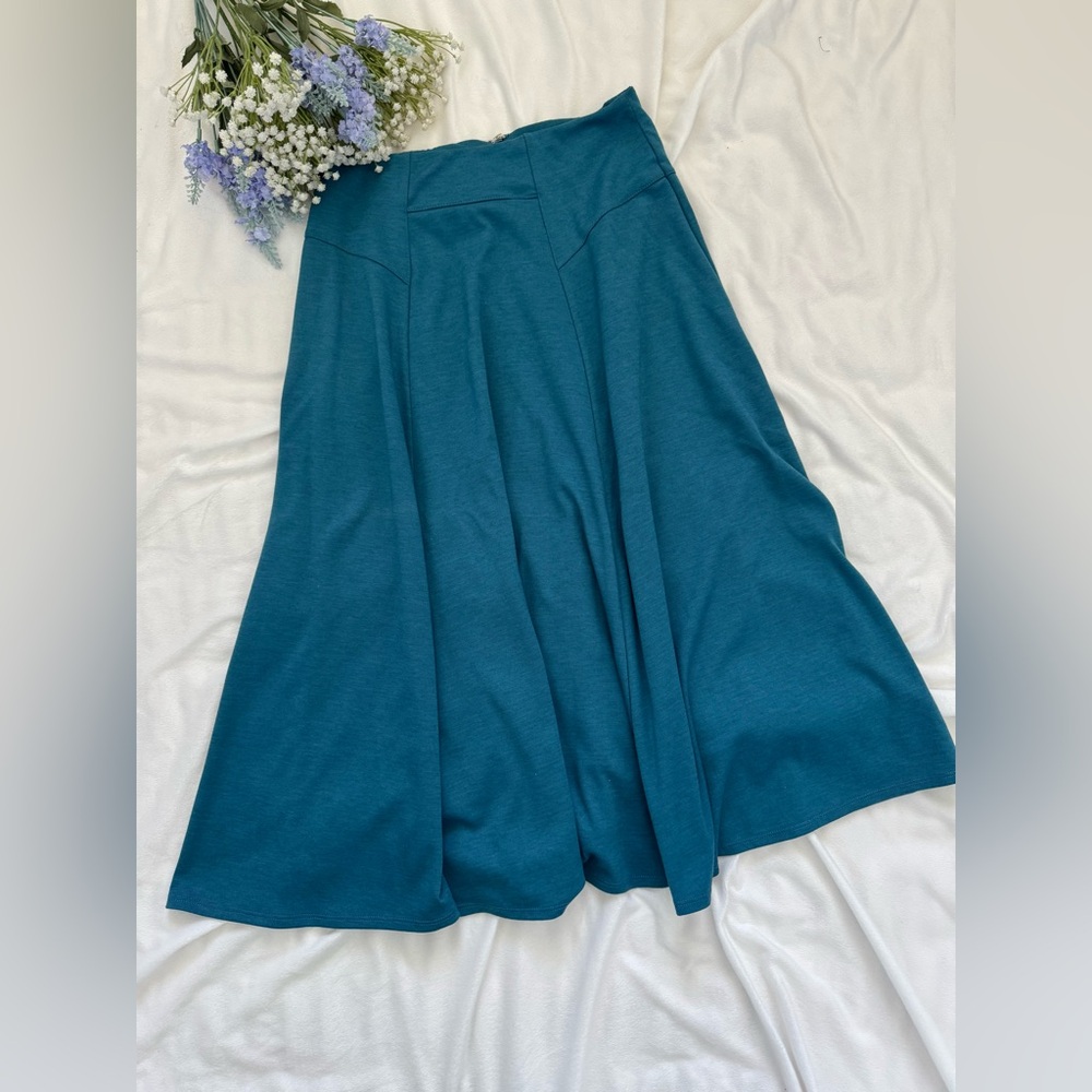 ASOS Teal A-Line Skirt
